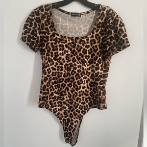 Leopard bodysuit